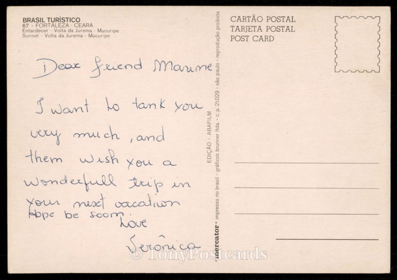 Entardecer - Volta da Jurema - Fortaleza, Brasil