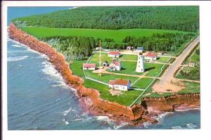 East Point Lighthouse, Prince Edward Island, Canada, Aerail