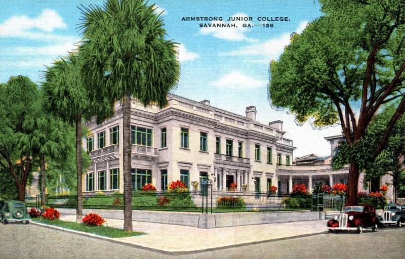 Savannah, Georgia - The Armstrong Junior College - c1940