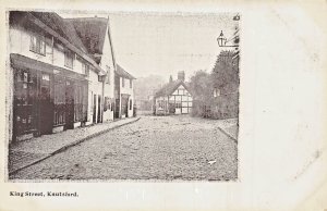 KNUTSFORD CHESHIRE ENGLAND~KING STREET-STOREFRONTS~1904 POSTCARD