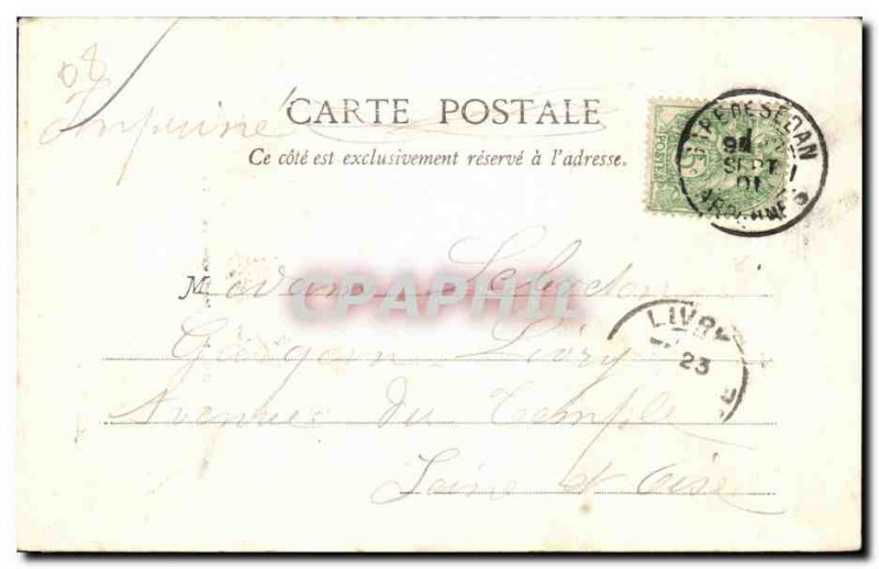 Postcard Ancient Monument Bazeilles 1870 Militaria