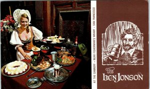 SAN FRANCISCO, CA    BEN JOHNSON Restaurant  c1970s  Roadside   Postcard