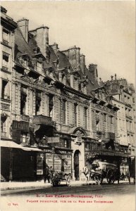 CPA PARIS (4e) Les Francs-Bourgeois. Façade Principale. (536977)