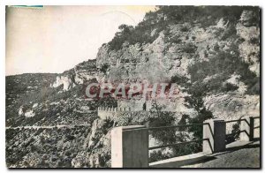 Old Postcard St Antonin Noble Val T and G laces on the tourist route