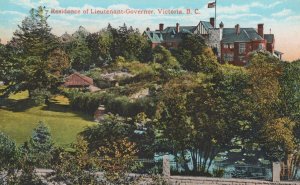 Canada Postcard - Residence of Governor, Victoria, British Columbia RS21181