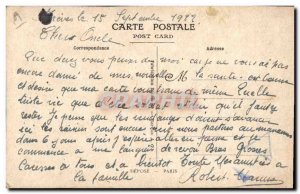 Old Postcard Fancy Toil?e