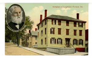 ME - Portland. Henry Wadsworth Longfellow Birthplace