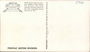 Pontiac Star Chief Sedan Classic Car Ad Advertising Vintage Postcard