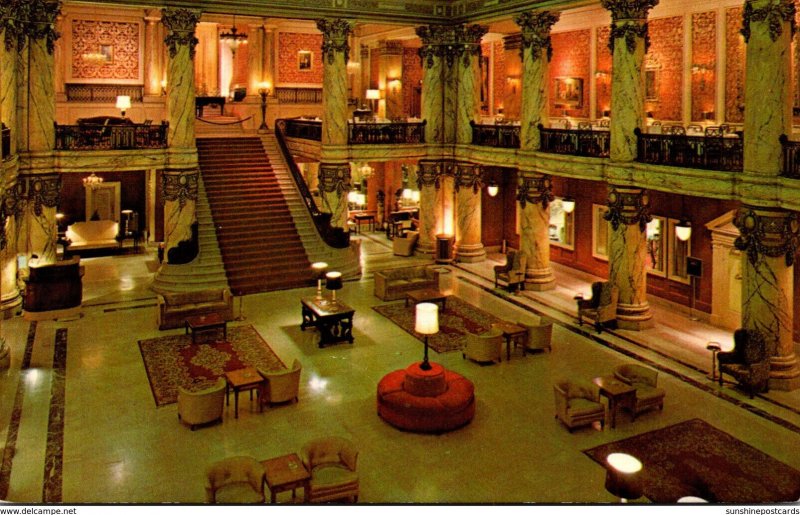 Virginia Richmond The Jefferson Hotel Lobby
