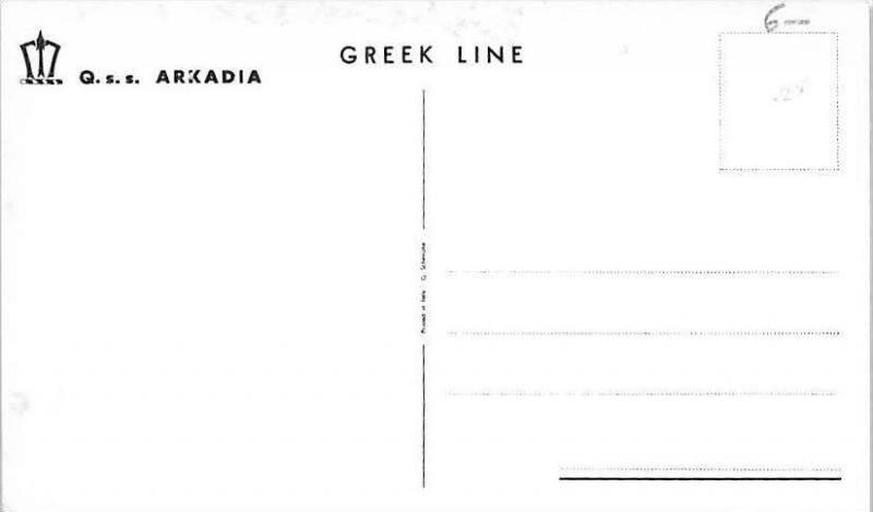 Q.S.S. Arkadia  General Steam Navigation Co. , Greek Line