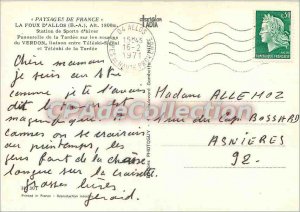 Postcard Modern Landscapes of France La Foux d'Allos (BA) alt 1800m Station W...