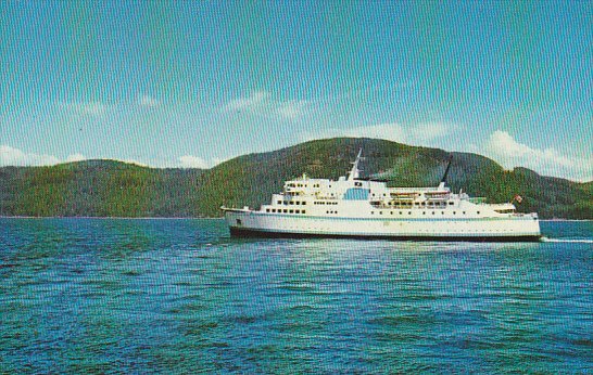 Canada Ferry M V Queen Of Prince Rupert British Columbia Ferries