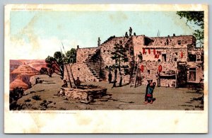 Native American Indian Postcard - The Hopi House - Grand Canyon of Arizona