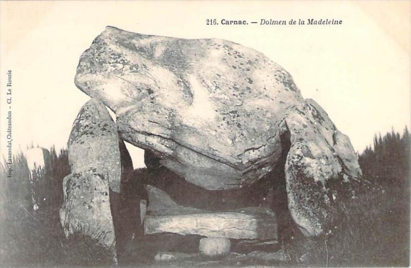 56 - Carnac - Dolmen de la Madeleine