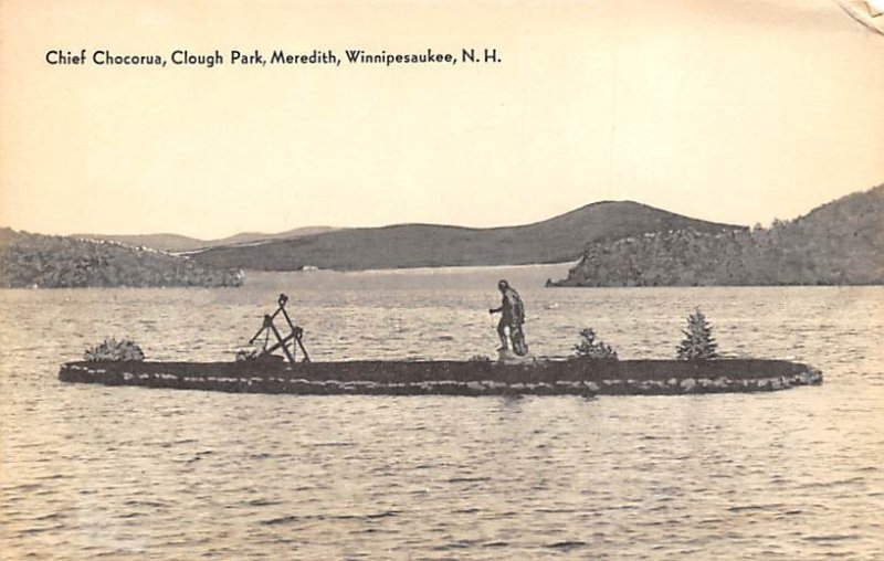 Chief Chocorua, Clough Park Meredith, Winnipesaukee, New Hampshire, USA India...