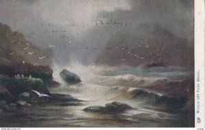 Rough Seas, Wreck off Filey Brigg, 1905; TUCK 1747