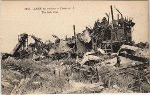 CPA LENS en ruines-Fosse-The hole first (44140)