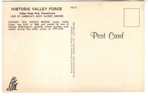 Old Covered Bridge at Valley Forge Park, Pennsylvania