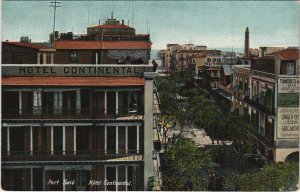 PC EGYPT, PORT SAID, HOTEL CONTINENTAL, Vintage Postcard (b43978)