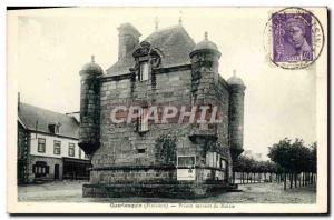 Postcard Old Guerlesquin Prison Serving Mayor