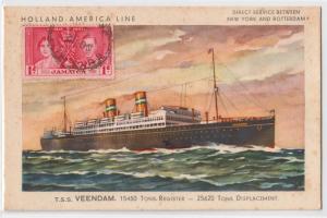 Holland-America Line, Steamer T.S.S. Veedam