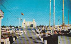 Florida West Palm Beach Yacht Club Dock 1962