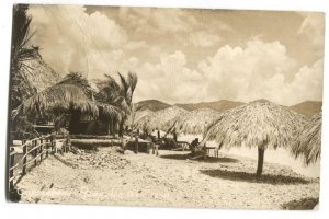 RPPC Postcard Cobacabana Acapulco Mexico 1954