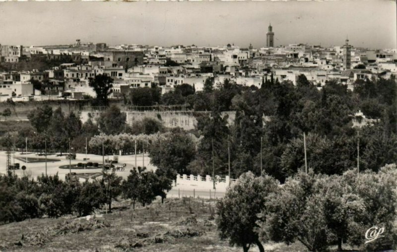 CPA AK MAROC MEKNES - Vue générale de la Ville Indigene (92875)