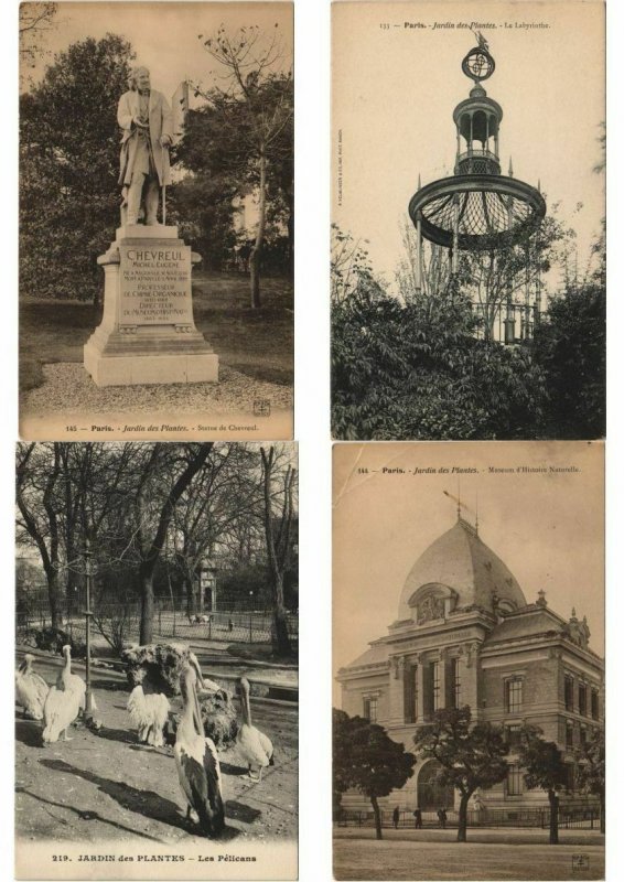 ZOO JARDIN DE PLANTES ANIMAUX 200 CPA pre-1930 (L4066)