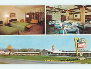 Unused Pre-1980 PALACE RESTAURANT & MOTEL New Bern North Carolina NC r0651