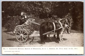K31/ St Paul Minnesota Postcard c1910 Patriarchs Militant Mascot S.G.L. 352