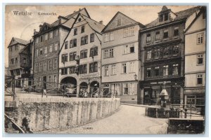 c1910 Georg Drulmann Wetzlar Grain Market Germany Posted Antique Postcard