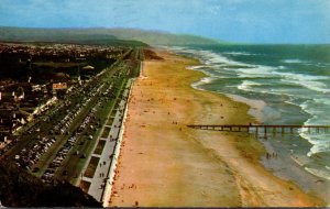 California San Francisco Ocean Beach 1959