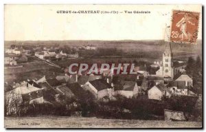 Old Postcard Gurgy Chateau Vue Generale