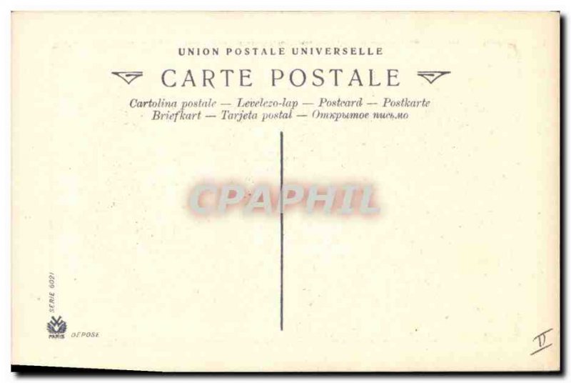 Old Postcard Napoleon 1st Distribution of the Eagles