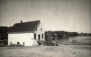 Trevett Boothbay ME Maine Store & Post Office Real Photo Postcard