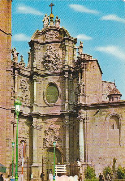 Spain Valencia Gate Of The Irons At The Cathedral