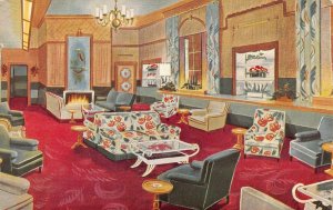 CLEVELAND, Ohio OH   PENTHOUSE LOUNGE ROOM~Theatrical Grill Restaurant  Postcard