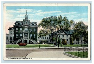 1917 Cooper Hospital Camden New Jersey NJ Posted Antique Postcard