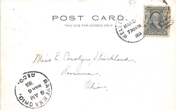 Wellesley College Massachusetts Postcard