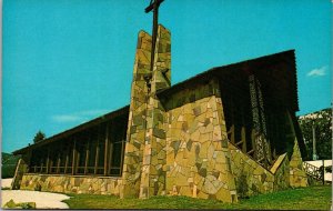 St. Timothy's Memorial Chapel at Southern Cross Georgetown Lake MT Postcard O68