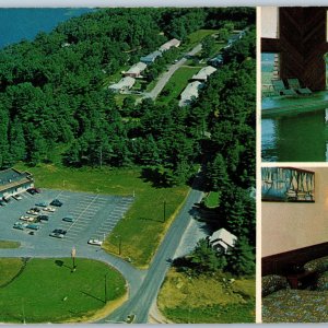 c1970s Sturbridge, Mass. American Motor Lodge Motel Oversized Postcard MA Vtg 3S