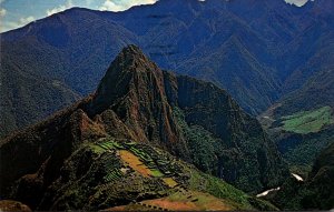 Peru Machupicchu General View Of The Ruins 1967