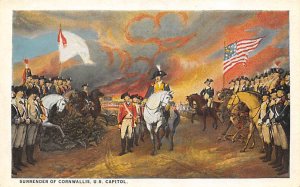 Surrender of Cornwallis, US capital History Unused 