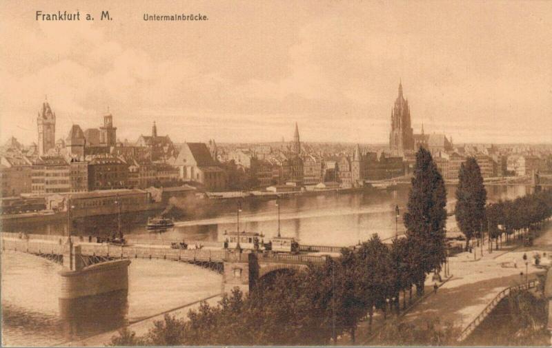 Germany Frankfurt a. M. Untermainbrücke 02.60