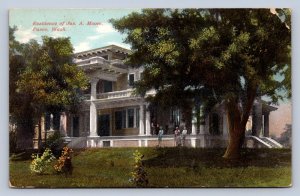 K1/ Pasco Washington Postcard c1910 Residence of Jos. A Moore Home 402