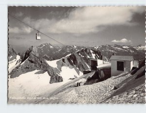 Postcard Vallugabahn mit Hoh. Kiffler, St. Anton am Arlberg, Austria