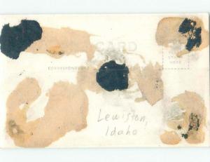 Pre-1950 rppc NICE VIEW Lewiston Idaho ID i9868