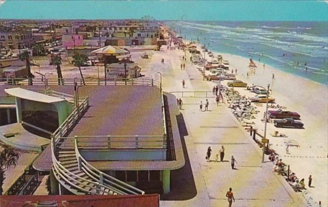 Florida Jacksonville Beach Panoramic View 1966