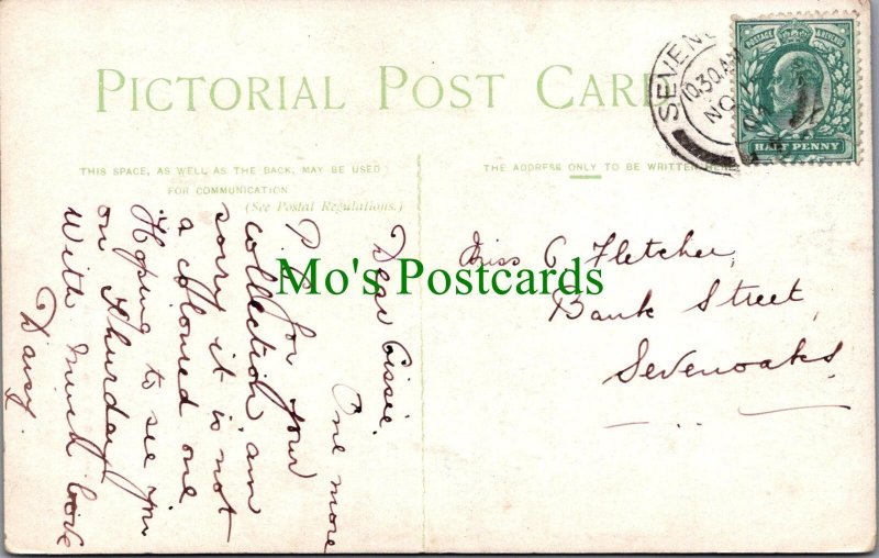 Staffordshire Postcard - Dr Johnson's Statue, Lichfield  Ref.SW9833